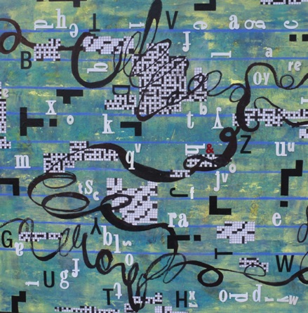 "Checkmate"
40" x 40"